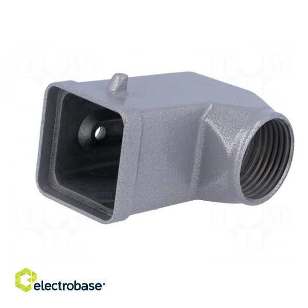 Enclosure: for HDC connectors | C146 | size A3 | for cable | angled image 2