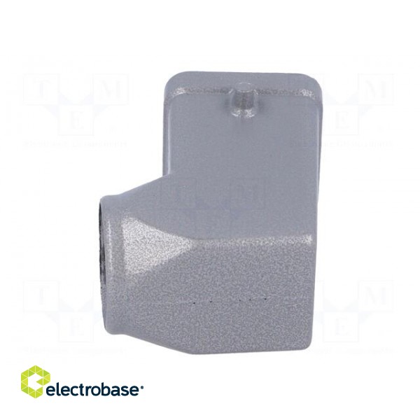Enclosure: for HDC connectors | C146 | size A3 | for cable | angled фото 5