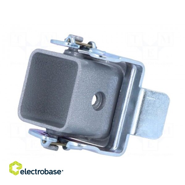 Enclosure: for HDC connectors | C146 | size A3 | with latch | IP65 paveikslėlis 4