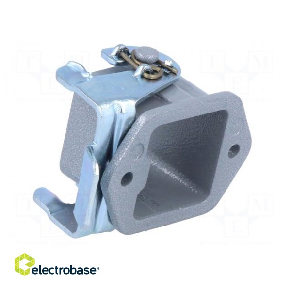 Enclosure: for HDC connectors | C146 | size A3 | with latch | IP65 paveikslėlis 6