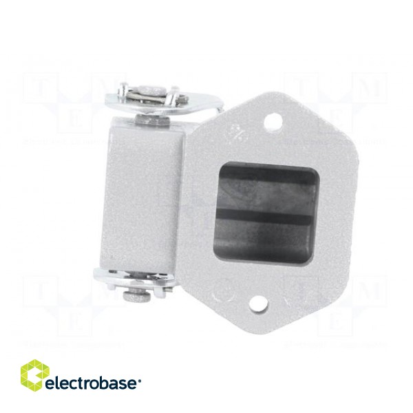 Enclosure: for HDC connectors | C146 | size A3 | with latch | angled image 3