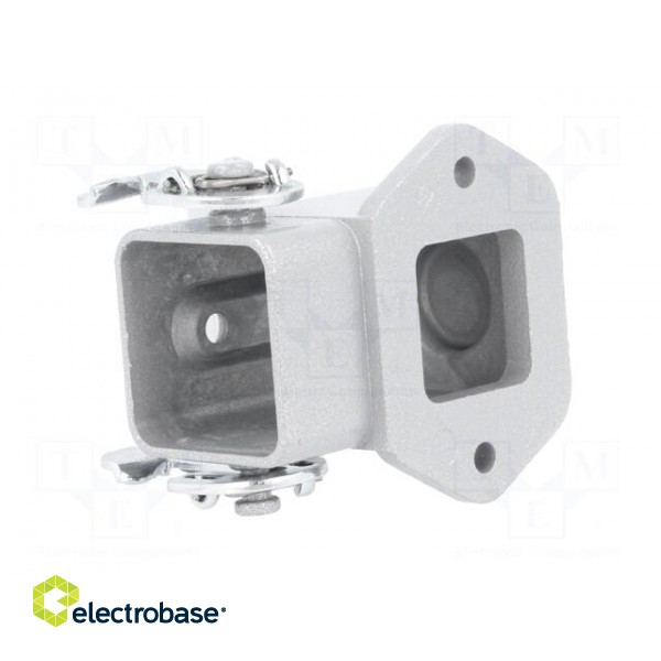 Enclosure: for HDC connectors | C146 | size A3 | with latch | angled image 2