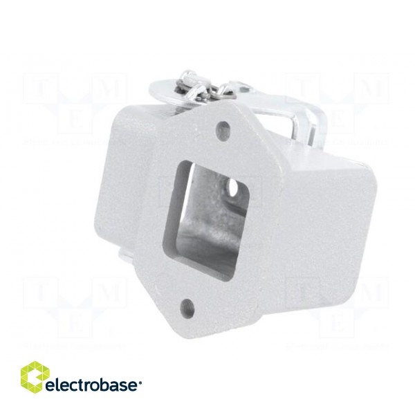 Enclosure: for HDC connectors | C146 | size A3 | with latch | angled фото 4