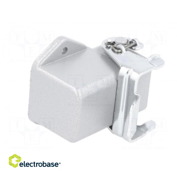 Enclosure: for HDC connectors | C146 | size A3 | with latch | angled image 6