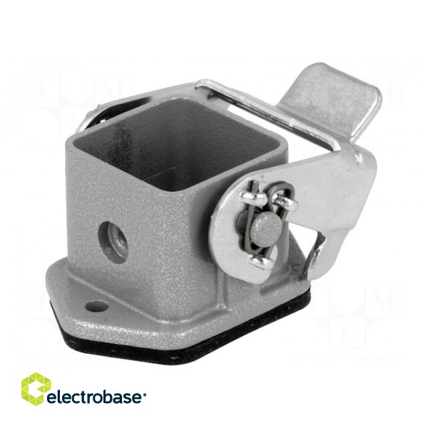 Enclosure: for HDC connectors | C146 | size A3 | with latch | IP65 paveikslėlis 1