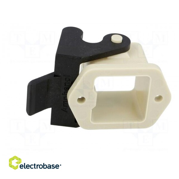 Enclosure: for HDC connectors | C146 | size A3 | with latch | plastic image 5
