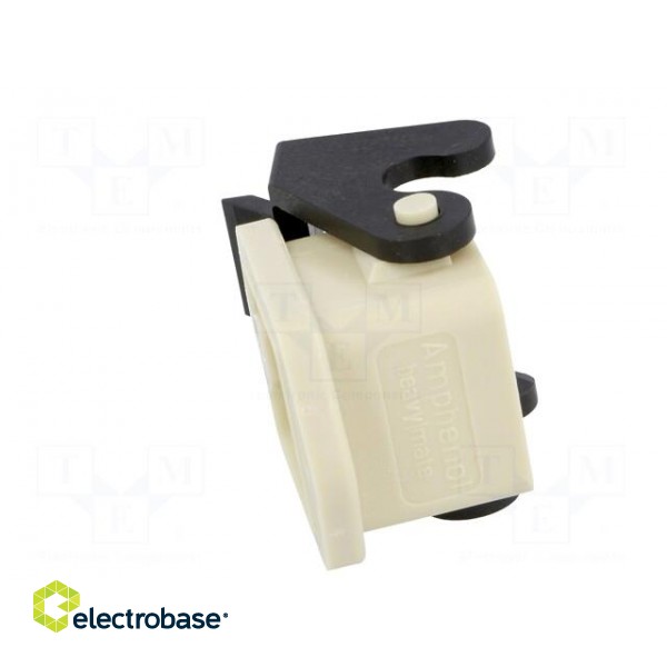 Enclosure: for HDC connectors | C146 | size A3 | with latch | plastic image 7