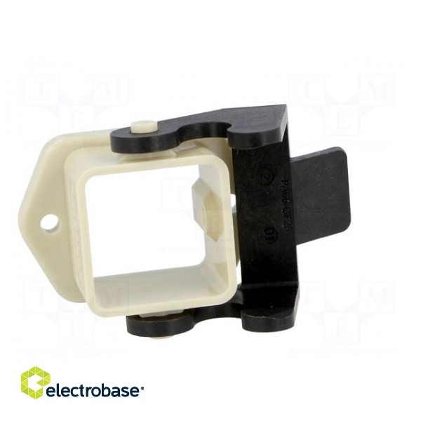 Enclosure: for HDC connectors | C146 | size A3 | with latch | plastic image 9