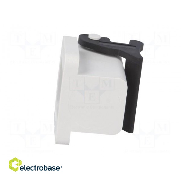 Enclosure: for HDC connectors | C146 | size A3 | with latch | angled image 5