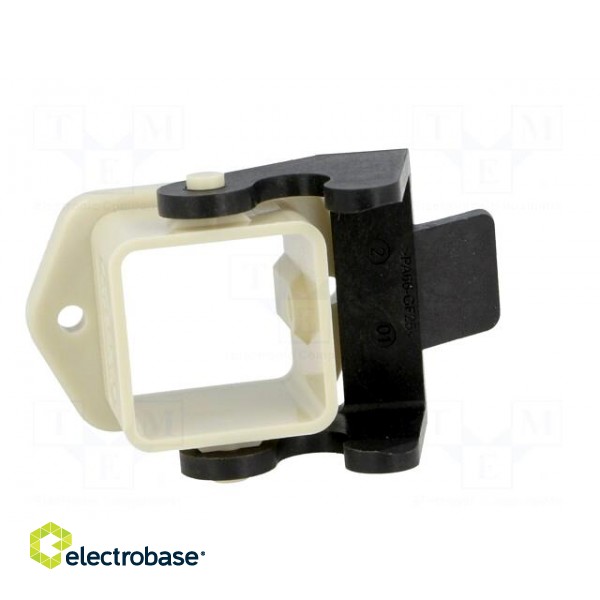 Enclosure: for HDC connectors | C146 | size A3 | with latch | plastic image 2