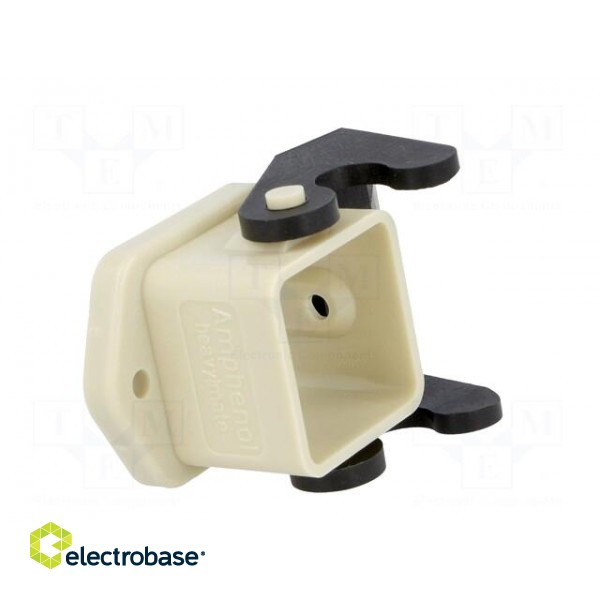 Enclosure: for HDC connectors | C146 | size A3 | with latch | plastic image 8