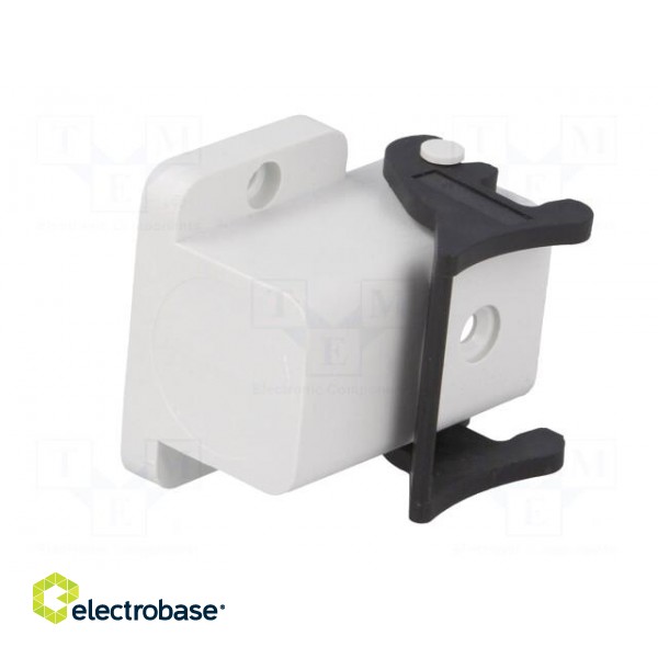 Enclosure: for HDC connectors | C146 | size A3 | with latch | angled image 6