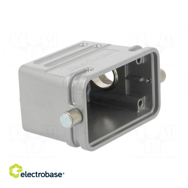 Enclosure: for HDC connectors | C146 | size E10 | for cable | angled image 8