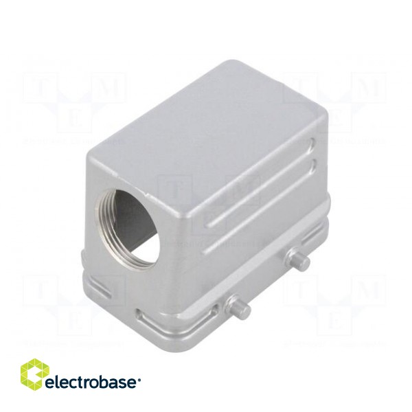 Enclosure: for HDC connectors | C146 | size E10 | for cable | angled image 1