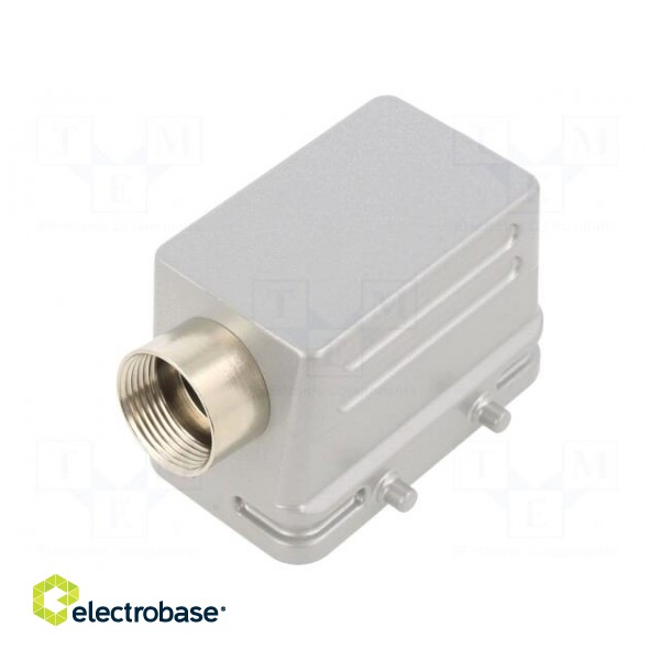 Enclosure: for HDC connectors | C146 | size E10 | for cable | angled image 1