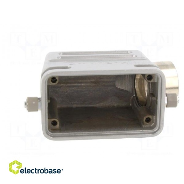 Enclosure: for HDC connectors | C146 | size E10 | for cable | angled image 9