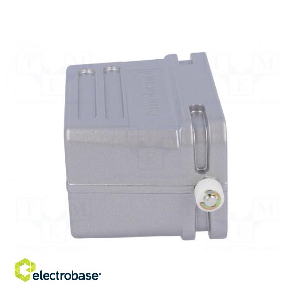 Enclosure: for HDC connectors | C146 | size E10 | for cable | angled image 7