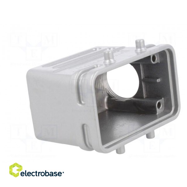 Enclosure: for HDC connectors | C146 | size E10 | for cable | angled фото 8