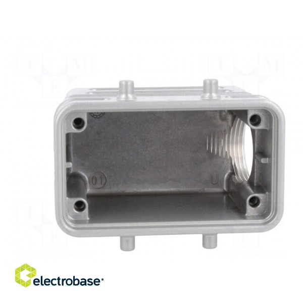 Enclosure: for HDC connectors | C146 | size E10 | for cable | angled paveikslėlis 9