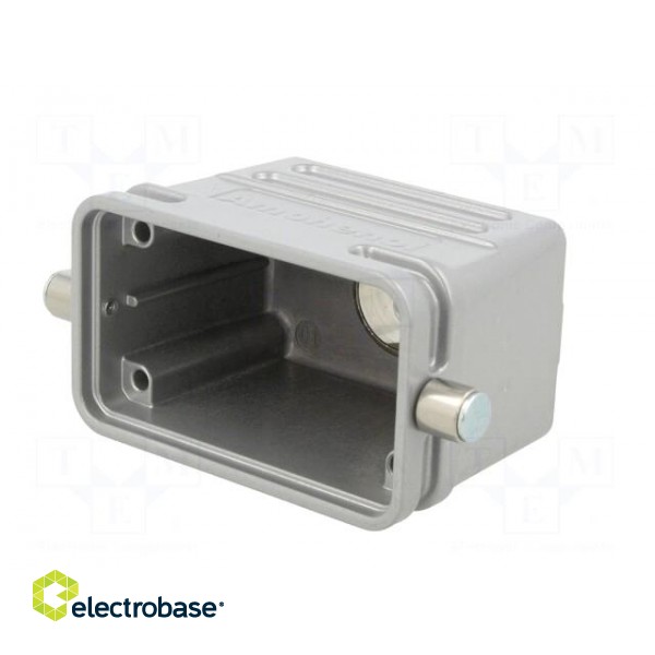 Enclosure: for HDC connectors | C146 | size E10 | for cable | PG16 фото 2