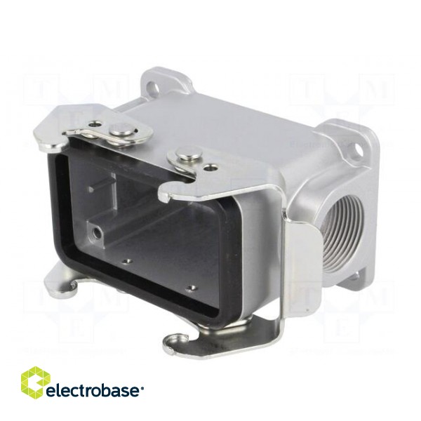 Enclosure: for HDC connectors | C146 | size E10 | with double latch image 2