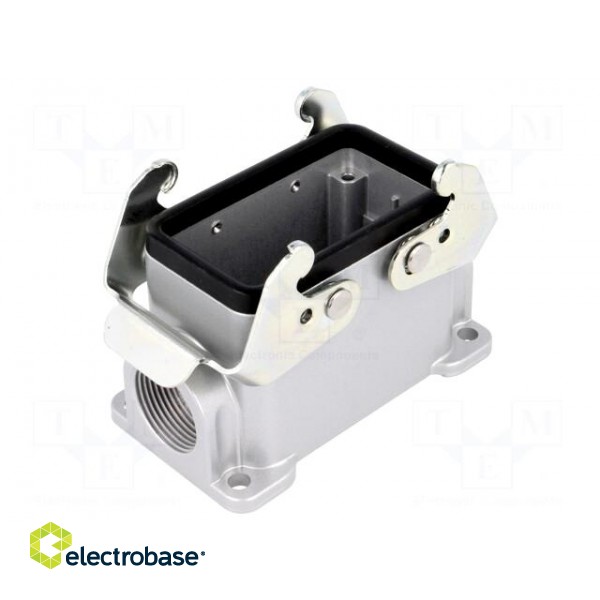 Enclosure: for HDC connectors | C146 | size E10 | with double latch image 1