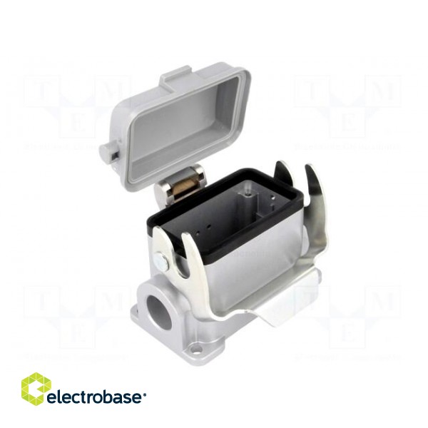 Enclosure: for HDC connectors | C146 | size E10 | with latch | M20 фото 1