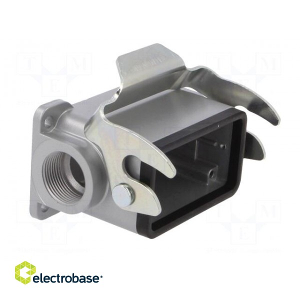 Enclosure: for HDC connectors | C146 | size E10 | with latch | M25 paveikslėlis 8