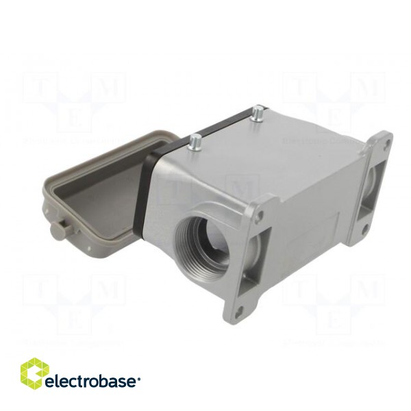 Enclosure: for HDC connectors | C146 | size E16 | for double latch image 4