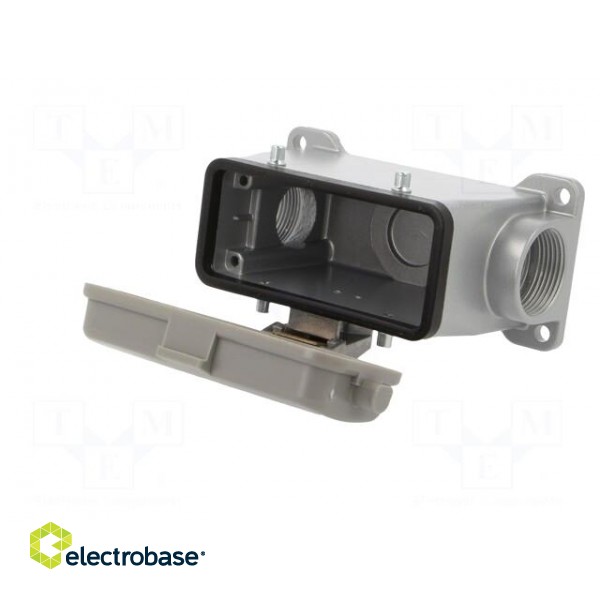 Enclosure: for HDC connectors | C146 | size E16 | for double latch image 2