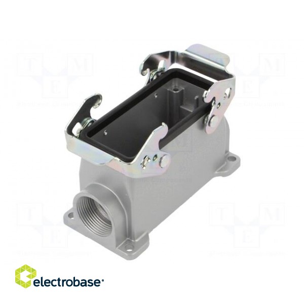 Enclosure: for HDC connectors | C146 | size E16 | with double latch image 1