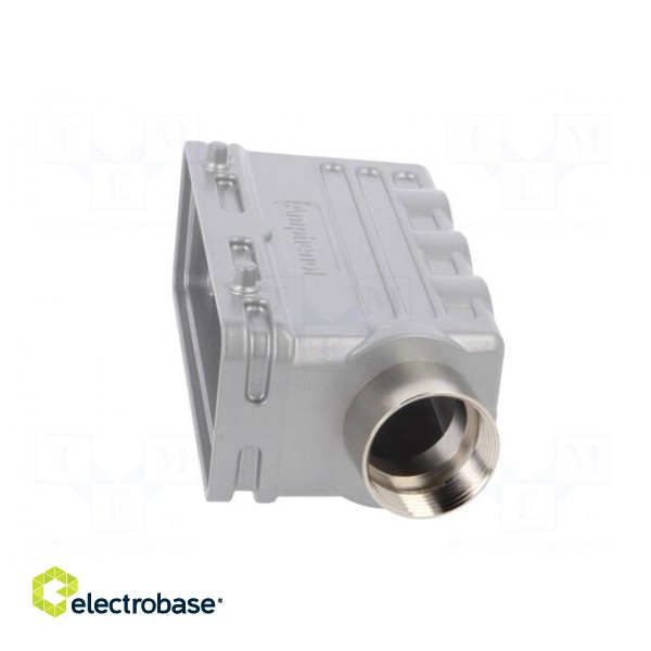 Enclosure: for HDC connectors | C146 | size E24 | for cable | angled фото 3