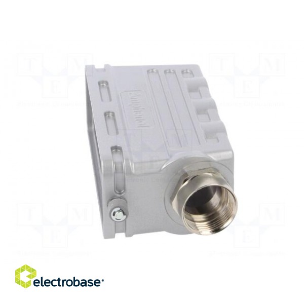 Enclosure: for HDC connectors | C146 | size E24 | for cable | angled image 3