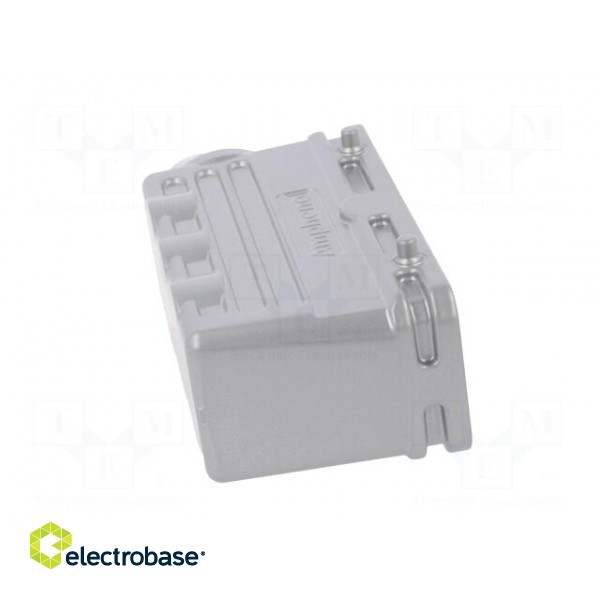 Enclosure: for HDC connectors | C146 | size E24 | for cable | angled фото 7