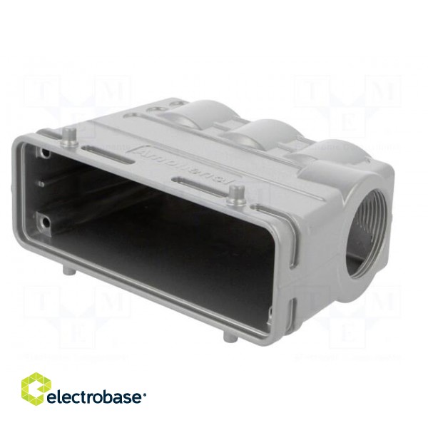 Enclosure: for HDC connectors | C146 | size E24 | for cable | high фото 2
