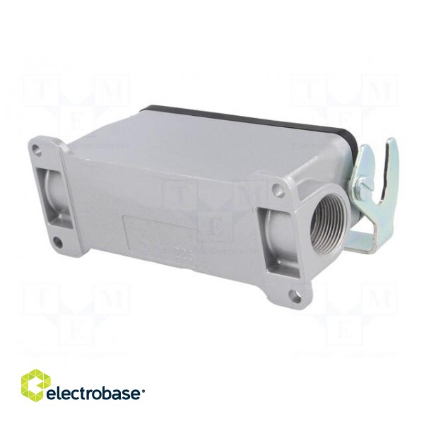 Enclosure: for HDC connectors | C146 | size E24 | with double latch image 6