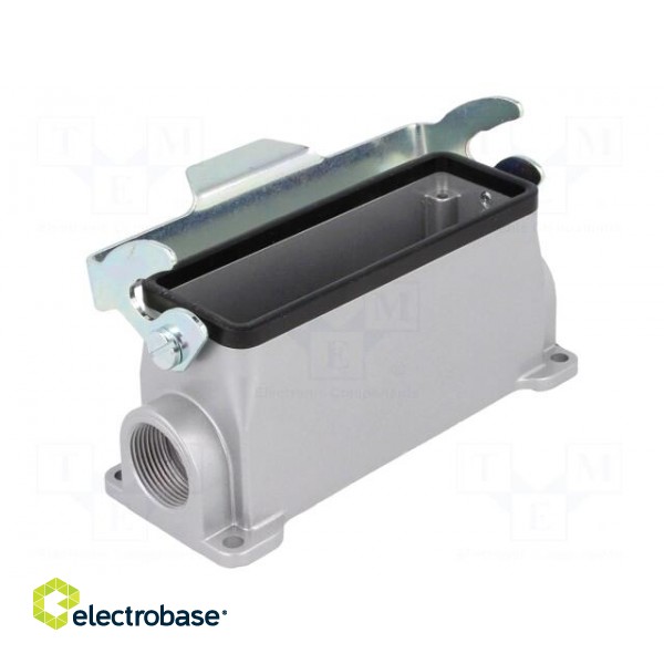 Enclosure: for HDC connectors | C146 | size E24 | with double latch image 1