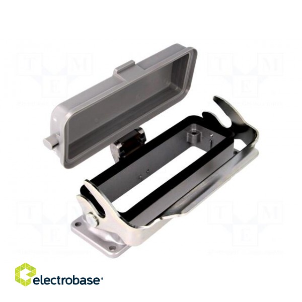 Enclosure: for HDC connectors | C146 | size E24 | with latch | IP65 image 1