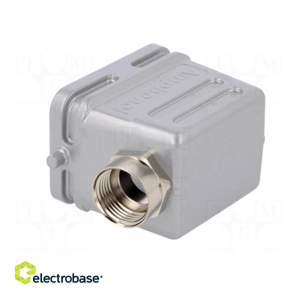 Enclosure: for HDC connectors | C146 | size E6 | for cable | angled image 4