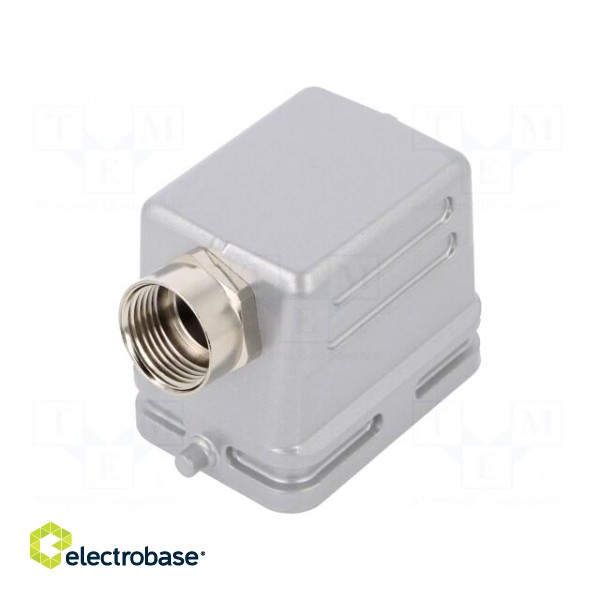 Enclosure: for HDC connectors | C146 | size E6 | for cable | angled image 1