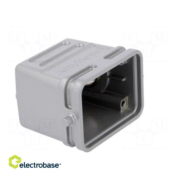 Enclosure: for HDC connectors | C146 | size E6 | for cable | angled image 8