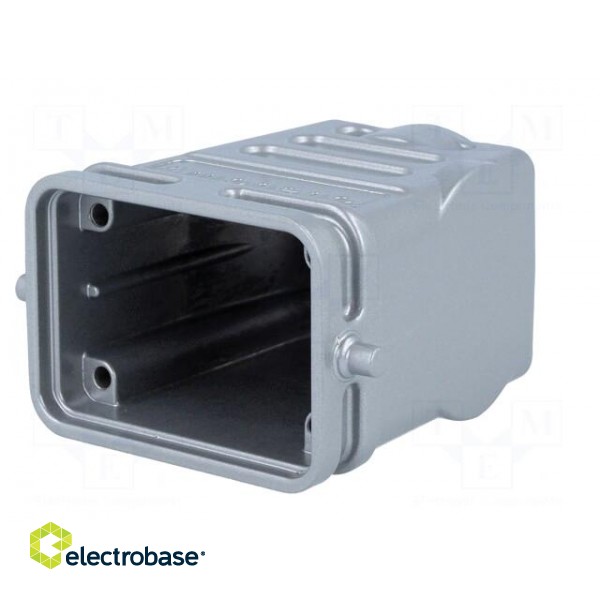 Enclosure: for HDC connectors | C146 | size E6 | for cable | high image 2