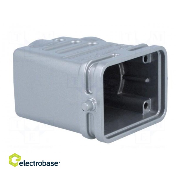 Enclosure: for HDC connectors | C146 | size E6 | for cable | high image 8