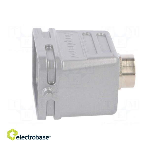 Enclosure: for HDC connectors | C146 | size E6 | for cable | straight image 3
