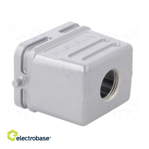 Enclosure: for HDC connectors | C146 | size E6 | for cable | straight image 4