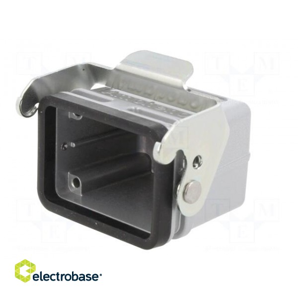 Enclosure: for HDC connectors | C146 | size E6 | for cable | straight фото 2