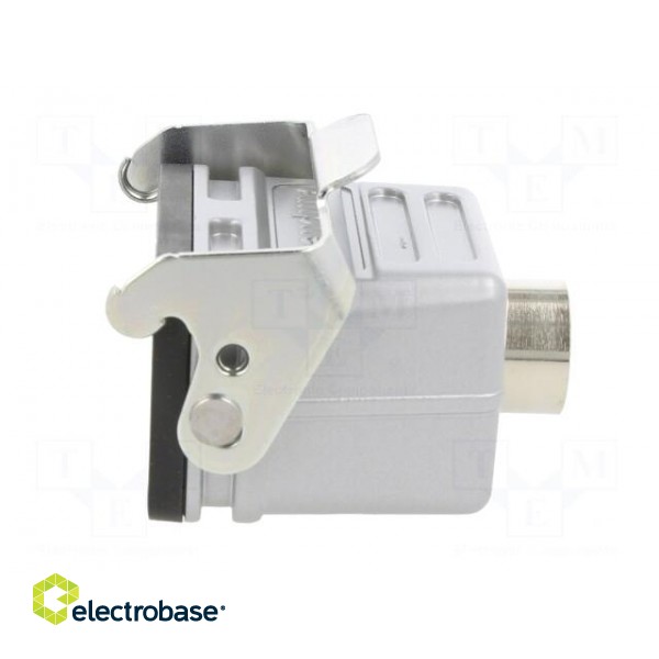 Enclosure: for HDC connectors | C146 | size E6 | for cable | straight фото 3