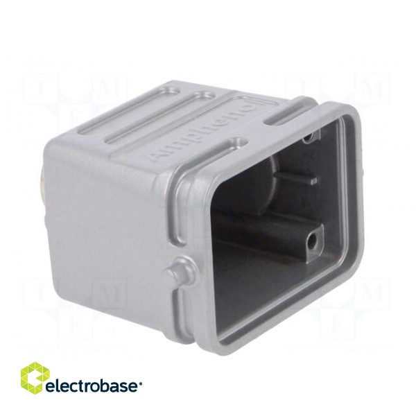 Enclosure: for HDC connectors | C146 | size E6 | for cable | straight image 8