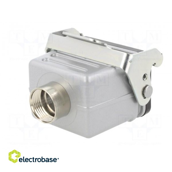 Enclosure: for HDC connectors | C146 | size E6 | for cable | straight фото 6