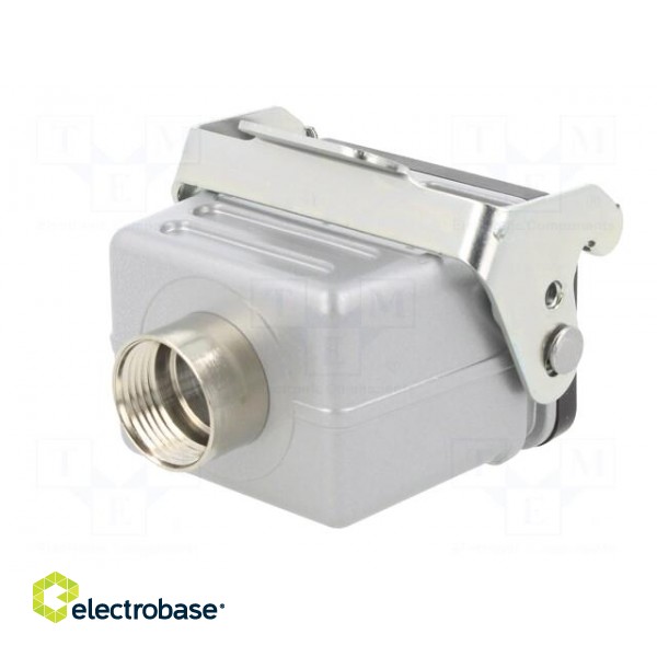 Enclosure: for HDC connectors | C146 | size E6 | for cable | straight paveikslėlis 6